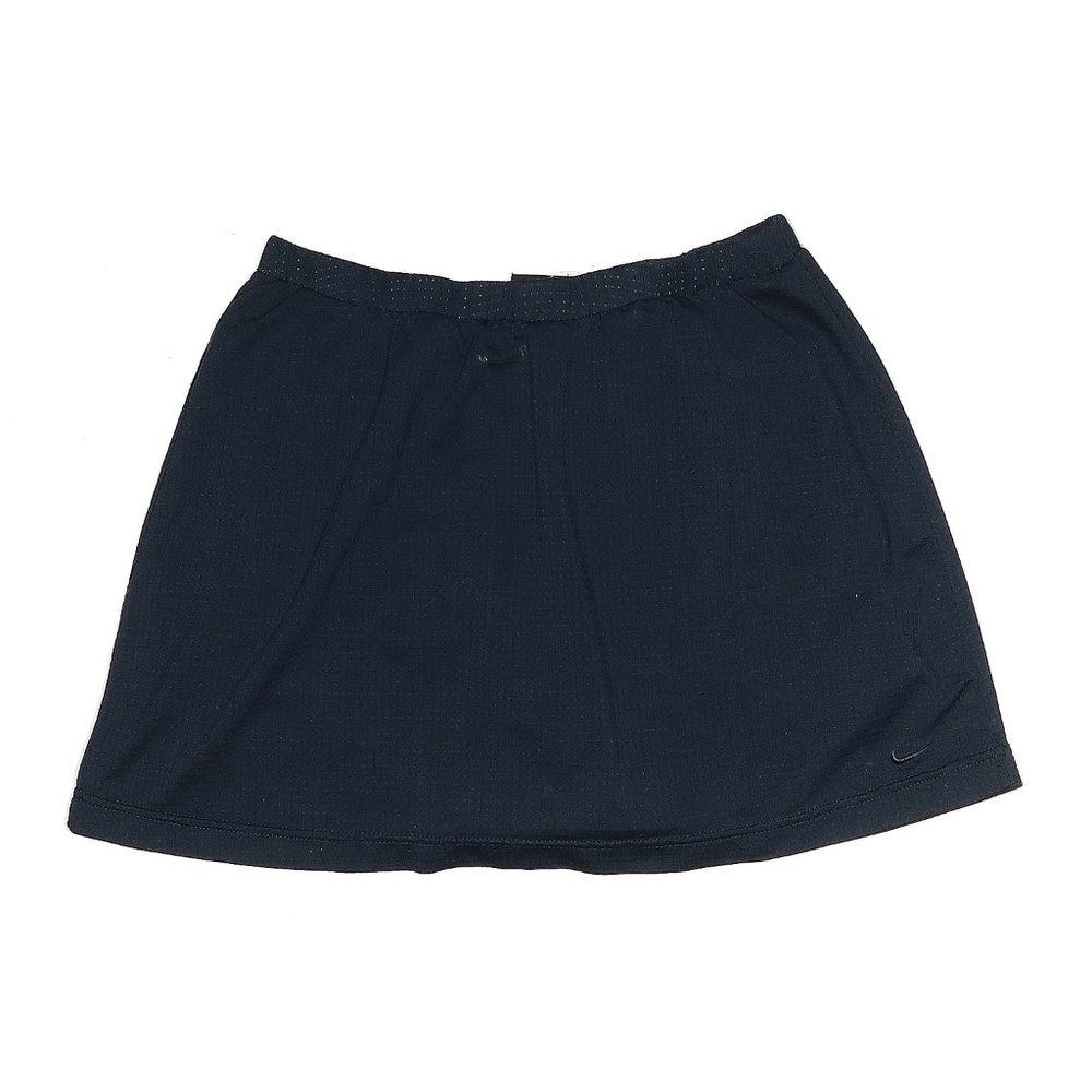 Nike Dri-FIT Black/Navy Athletic Tennis Skirt/Skort - Size Small (4-6)